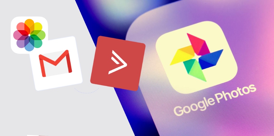 Gmail photos to Google photos