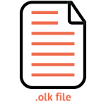 open olk file