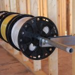 reel brackets for electric contractors